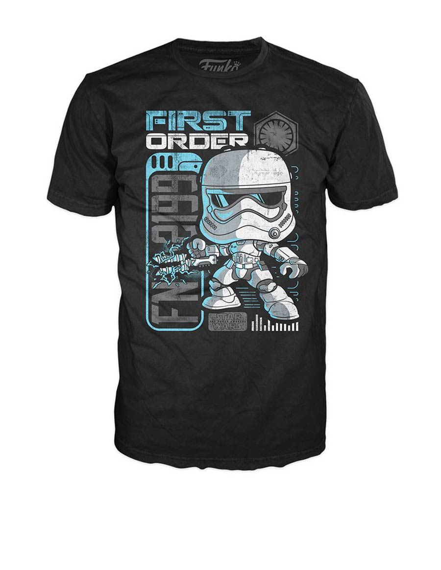 POP Tees Star Wars Riot Control T-Shirt Large