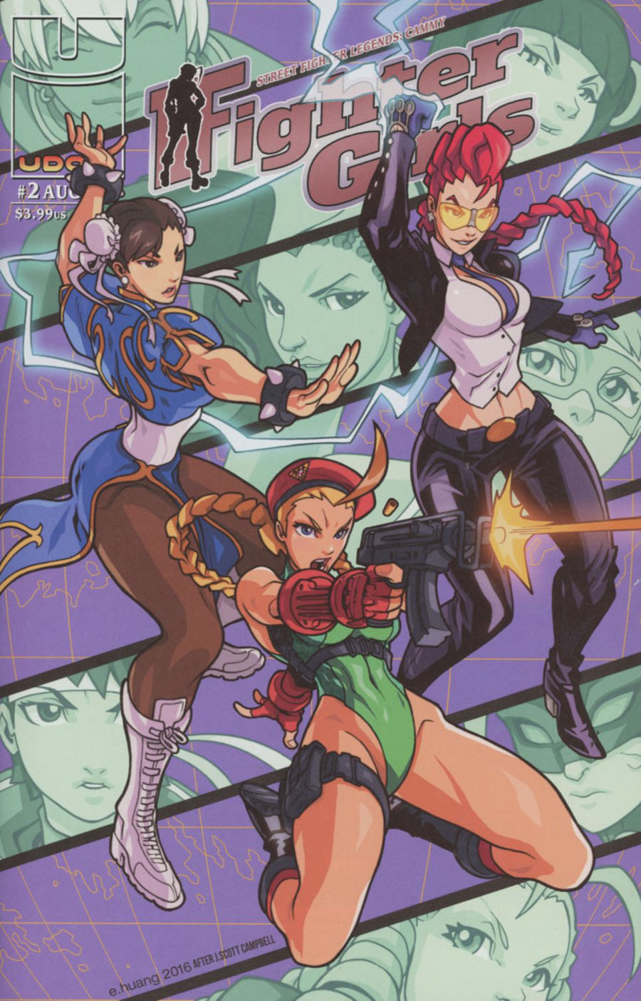 Street Fighter Legends Cammy #2 Cover C Incentive Edwin Huang Homage Variant Cover