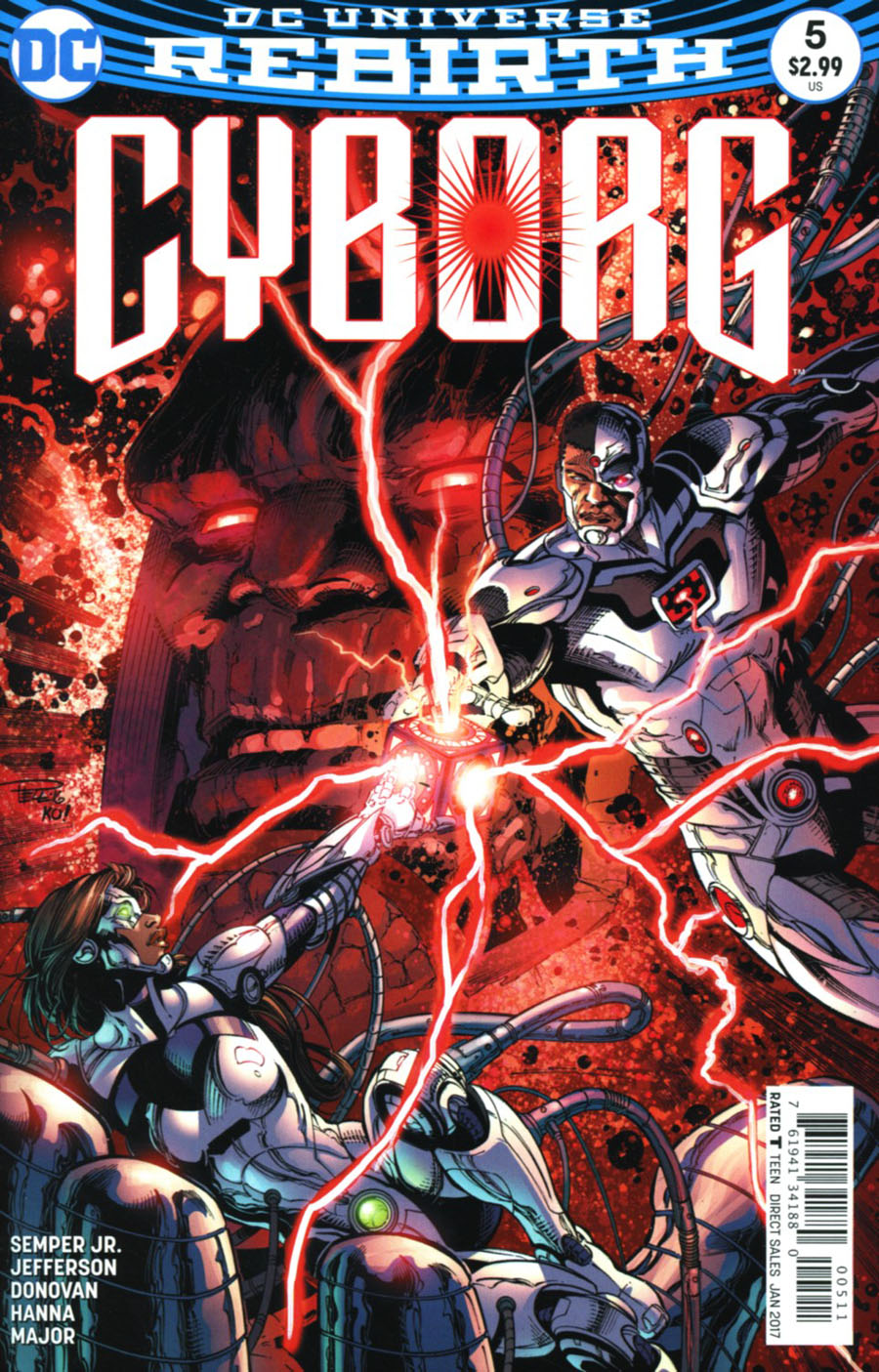 Cyborg Vol 2 #5 Cover A Regular Paul Pelletier & Tony Kordos Cover