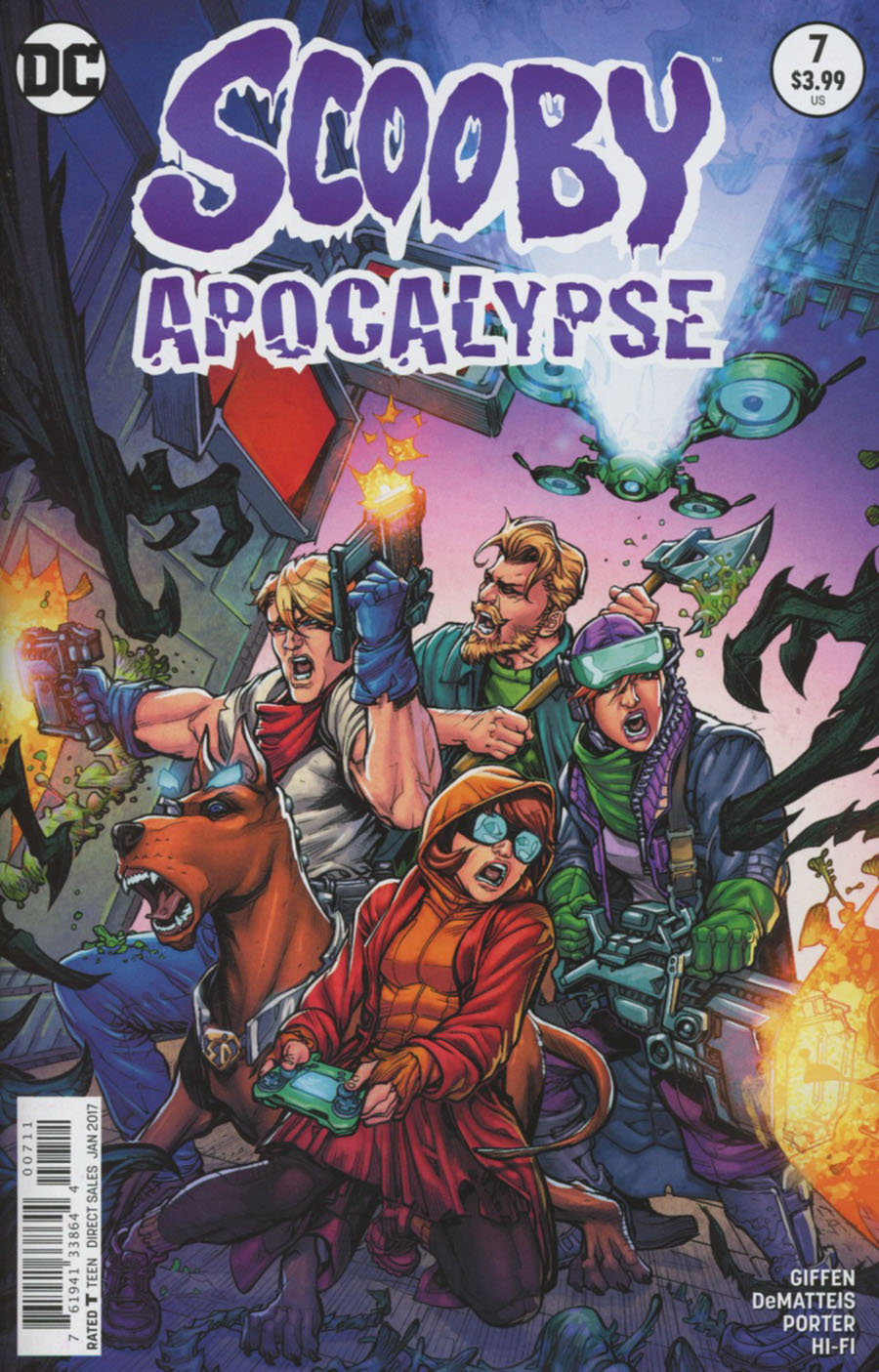 Scooby Apocalypse #7 Cover A Regular Howard Porter Cover