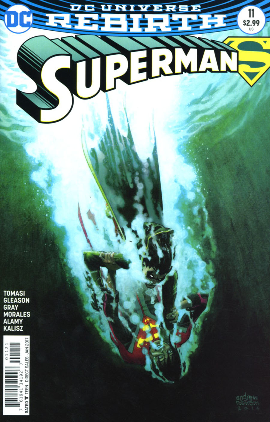 Superman Vol 5 #11 Cover B Variant Andrew Robinson Cover