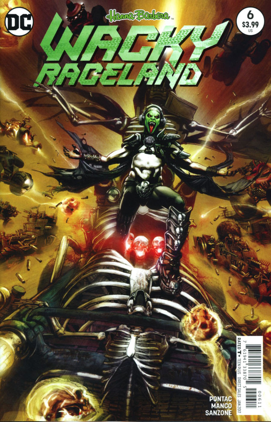 Wacky Raceland #6 Cover A Regular Leonardo Manco Cover