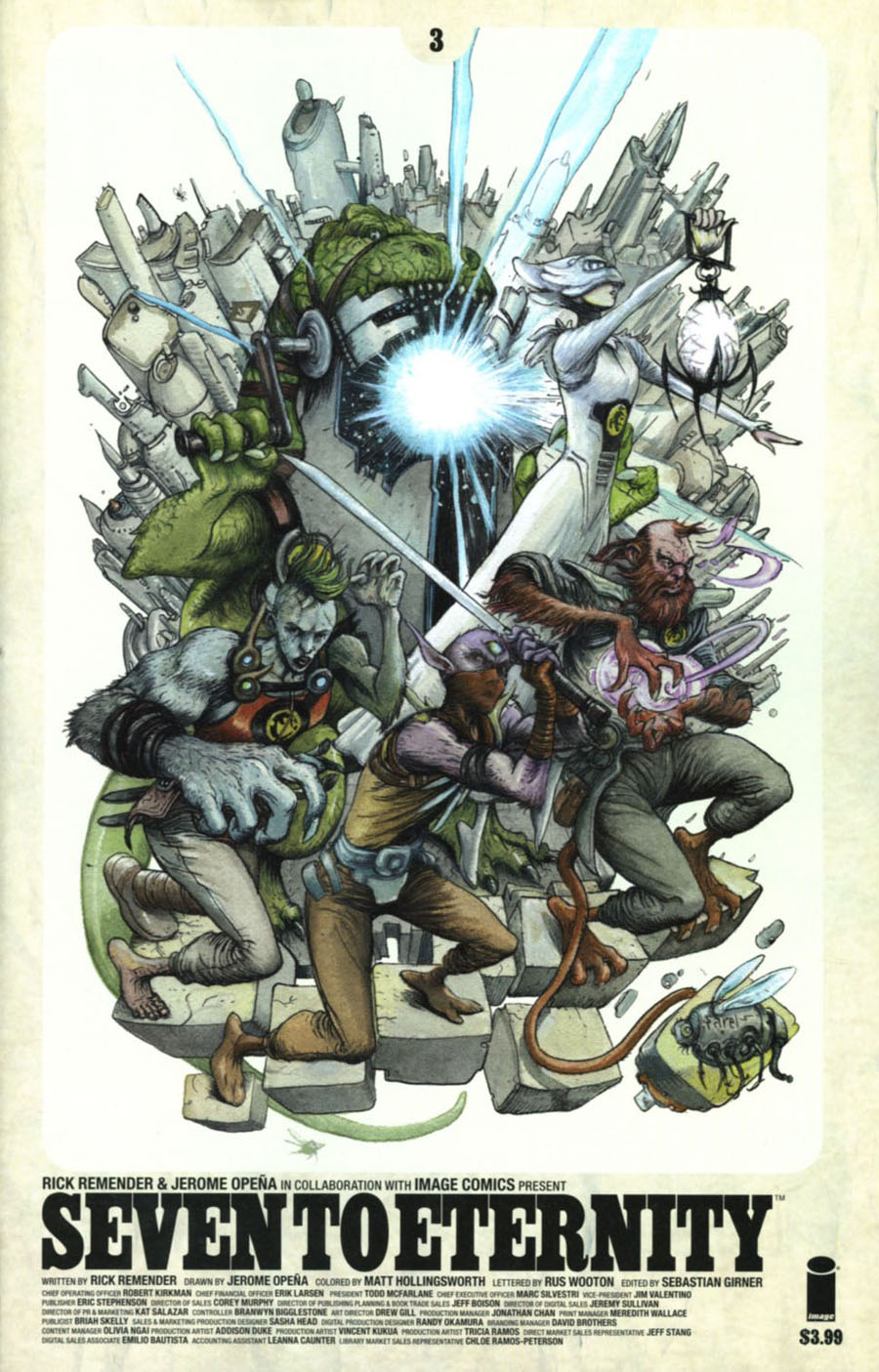 Seven To Eternity #3 Cover B Farel Dalrymple