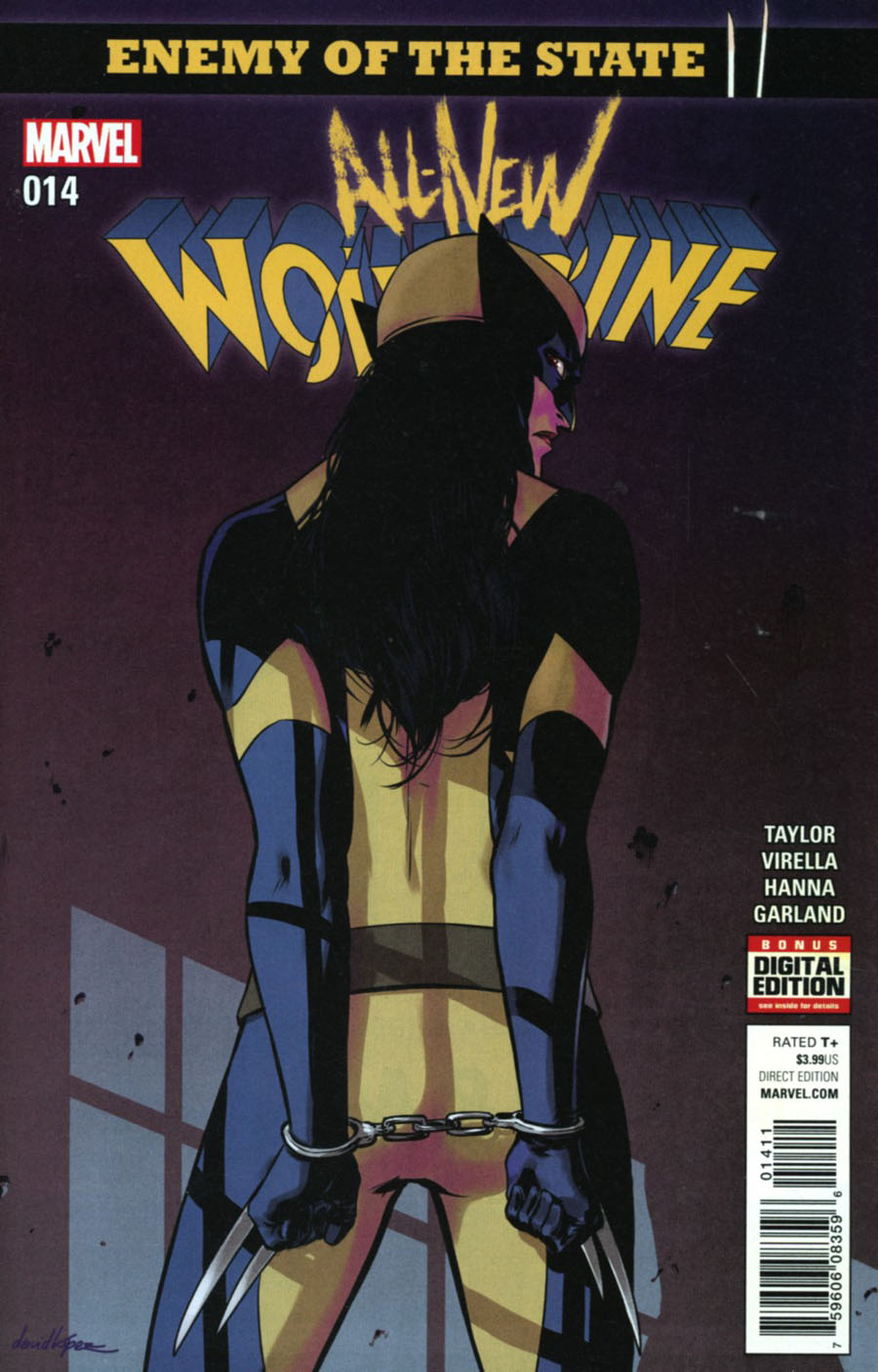 All-New Wolverine #14 Cover A Regular David Lopez Cover