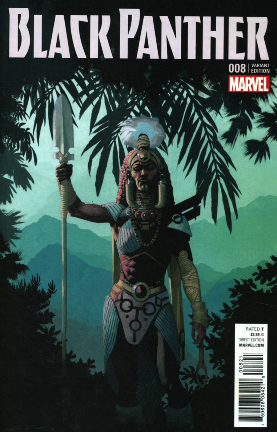 Black Panther Vol 6 #8 Cover B Variant Esad Ribic Connecting D Cover