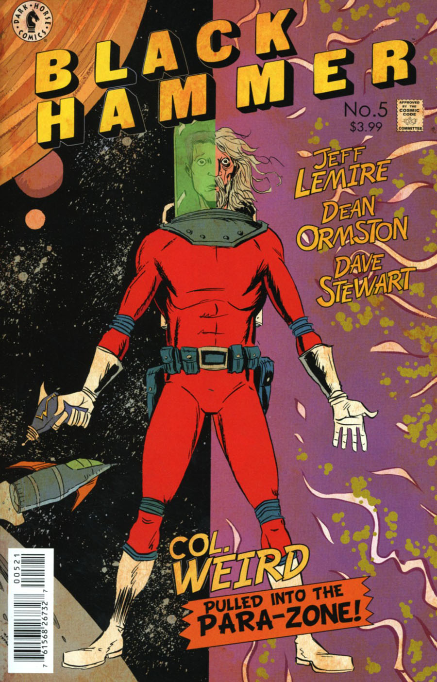 Black Hammer #5 Cover B Variant Jeff Lemire Cover