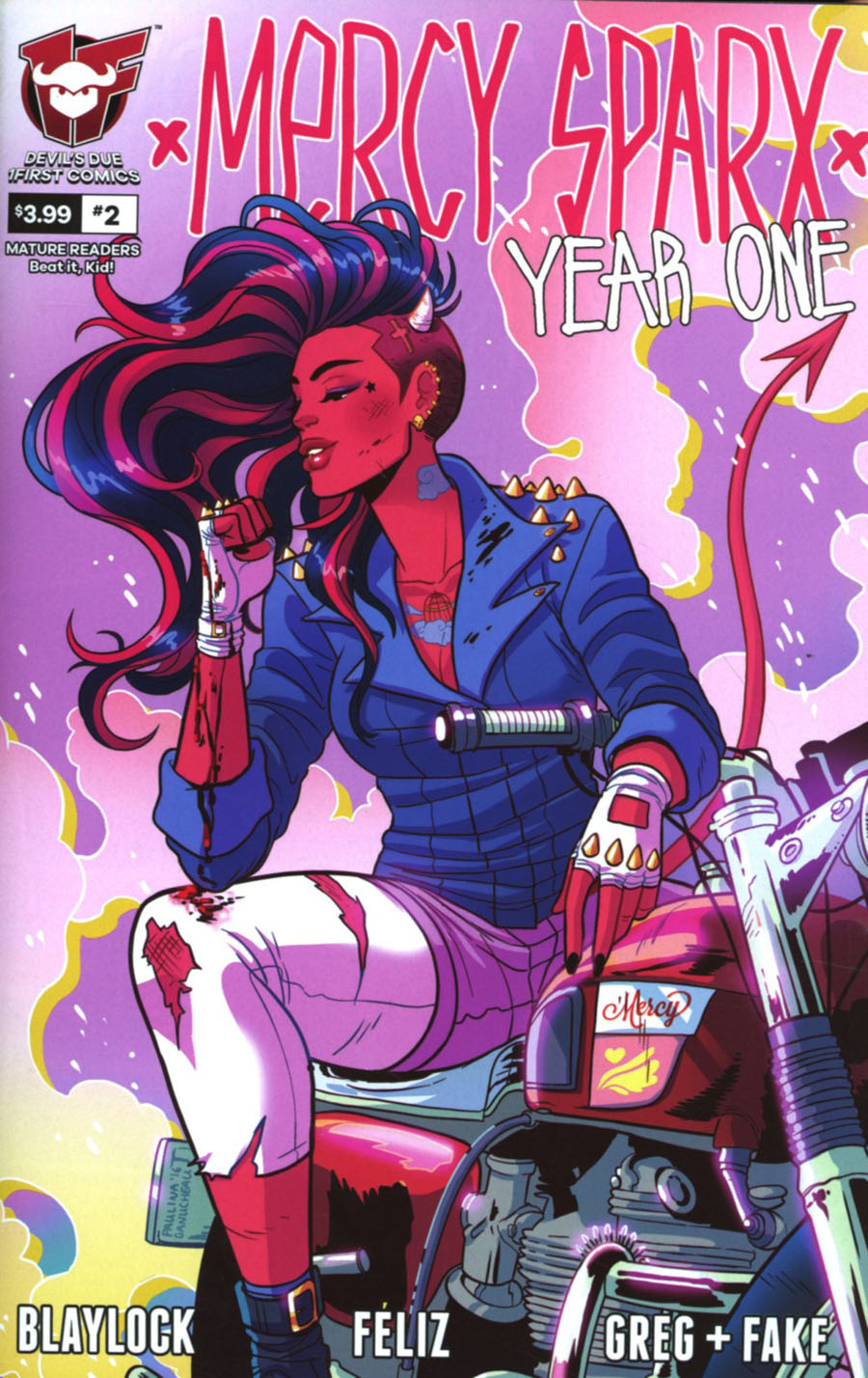 Mercy Sparx Year One #2 Cover B Variant Paulina Ganucheau Cover