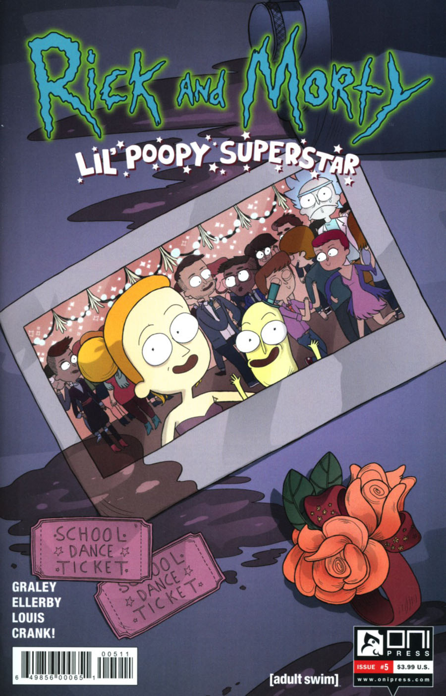 Rick And Morty Lil Poopy Superstar #5 Cover A Regular Sarah Graley Cover