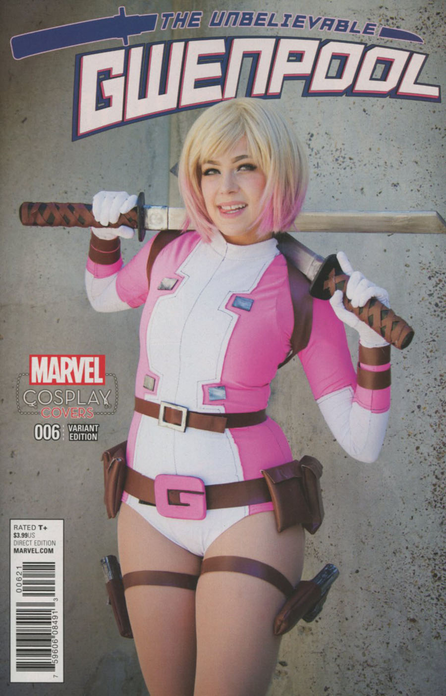 Gwenpool #6 Cover B Incentive Cosplay Variant Cover