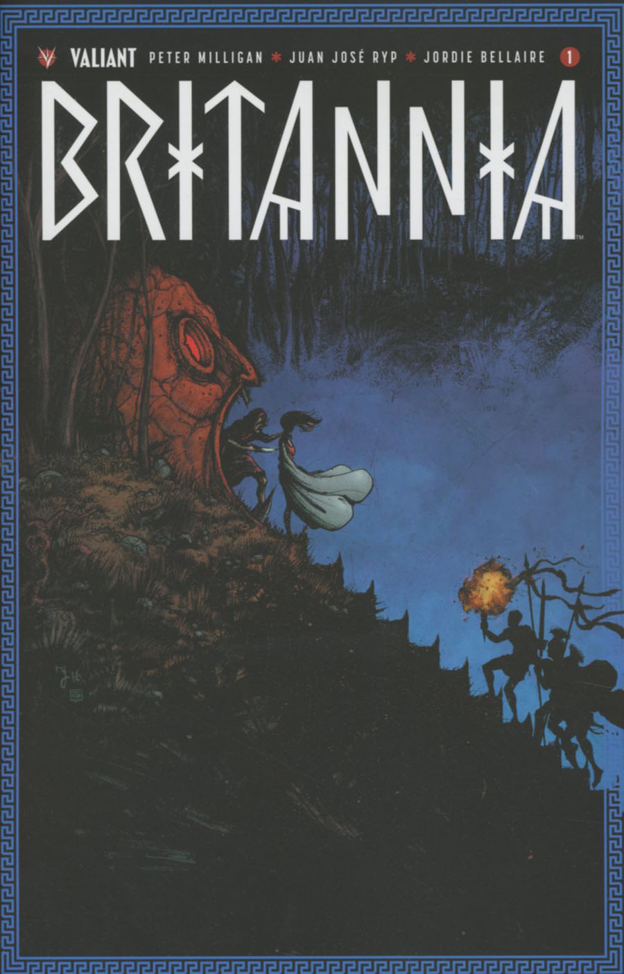 Britannia #1 Cover E Incentive Ryan Lee Variant Cover