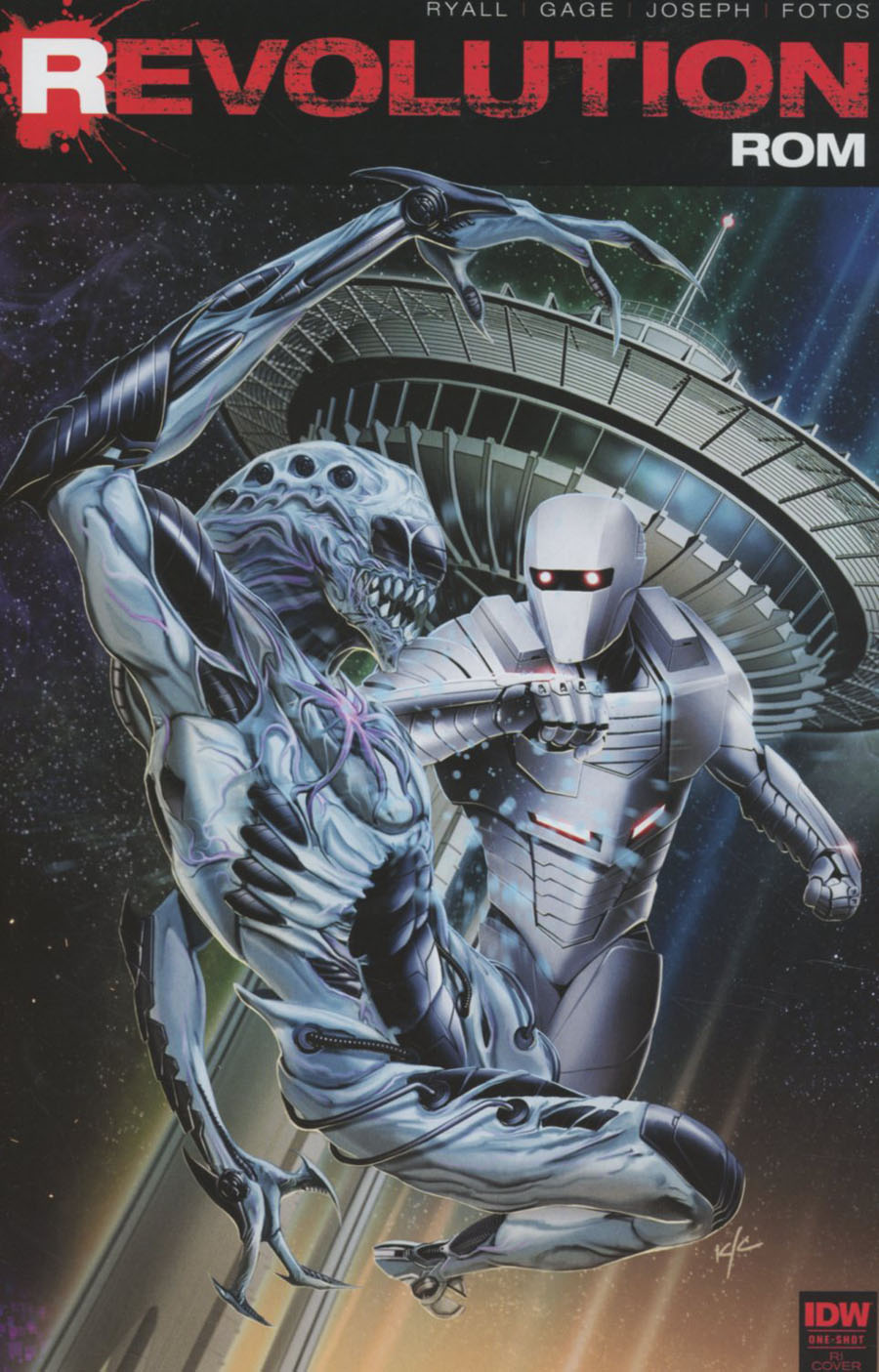 ROM Revolution #1 Cover D Incentive Ken Christiansen Interlocking Variant Cover