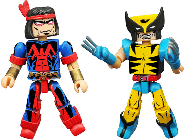 Marvel Minimates Series 68 Giant-Sized X-Men Wolverine & Thunderbird 2-Pack