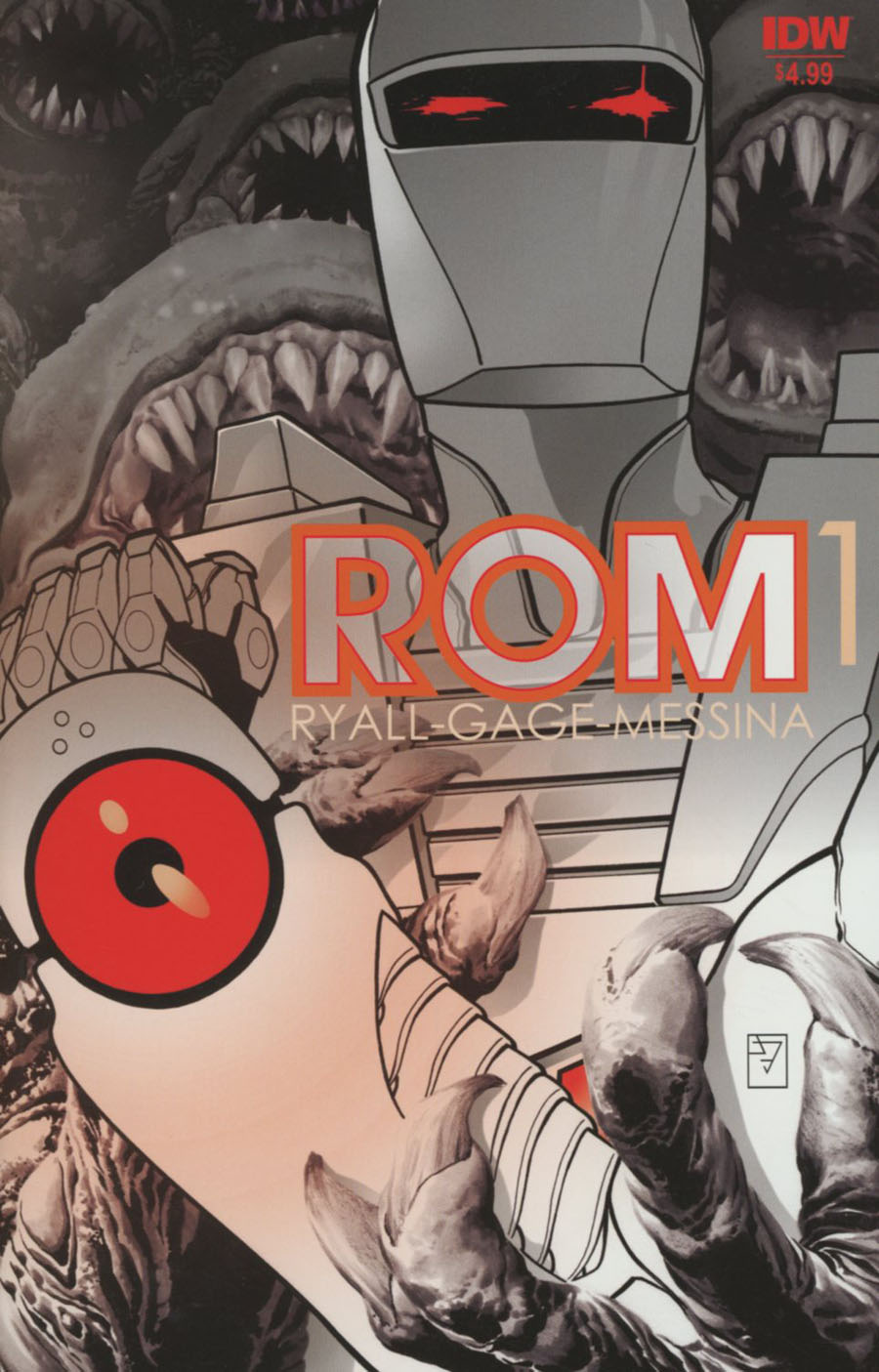 ROM Vol 2 #1 Cover L 2nd Ptg JH Williams III Variant Cover