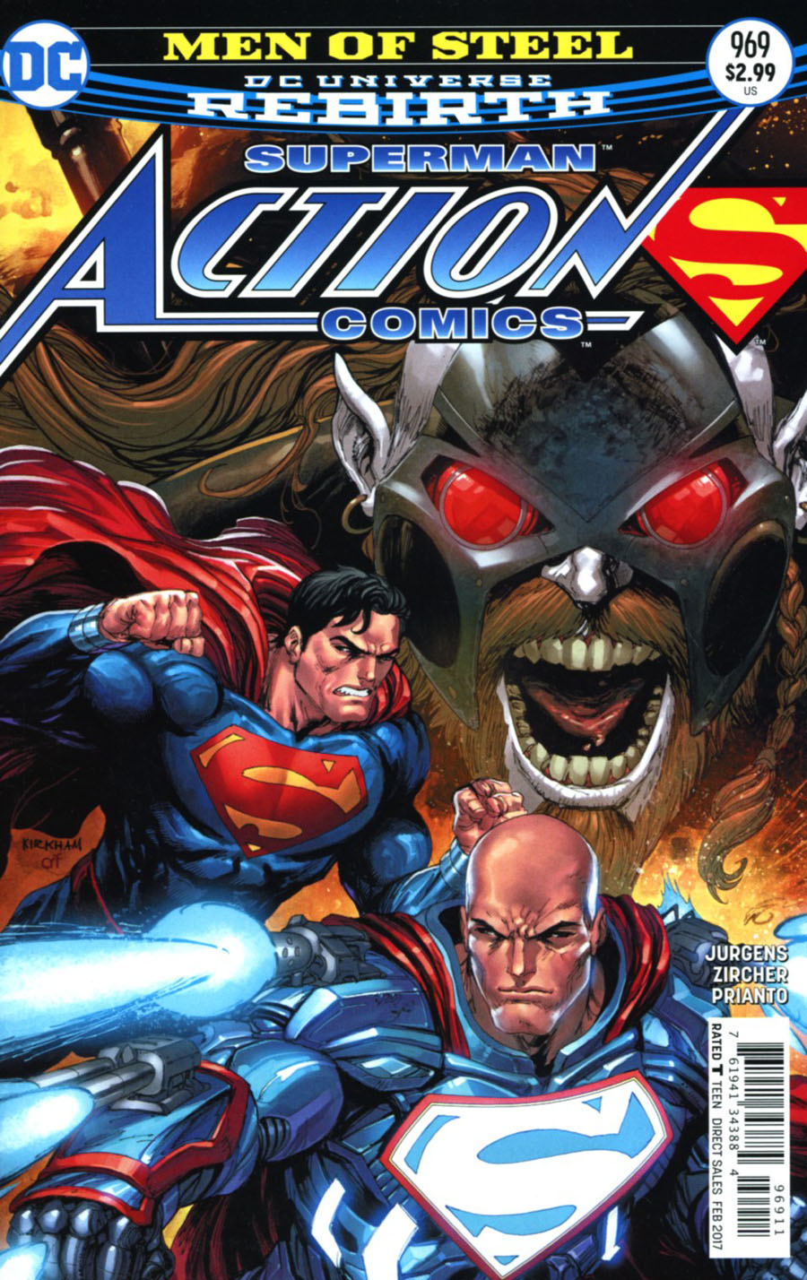 Action Comics Vol 2 #969 Cover A Regular Tyler Kirkham Cover