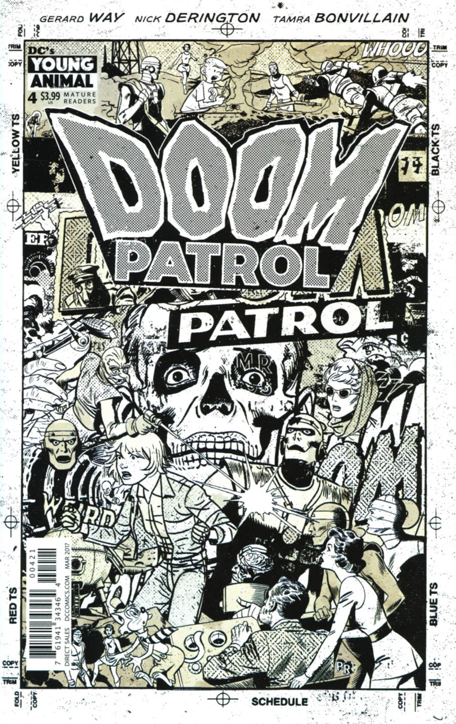 Doom Patrol Vol 6 #4 Cover B Variant Paul Rentler Cover