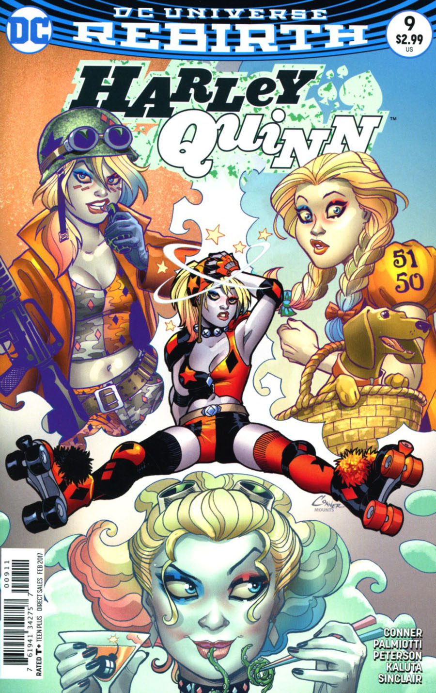 Harley Quinn Vol 3 #9 Cover A Regular Amanda Conner Cover