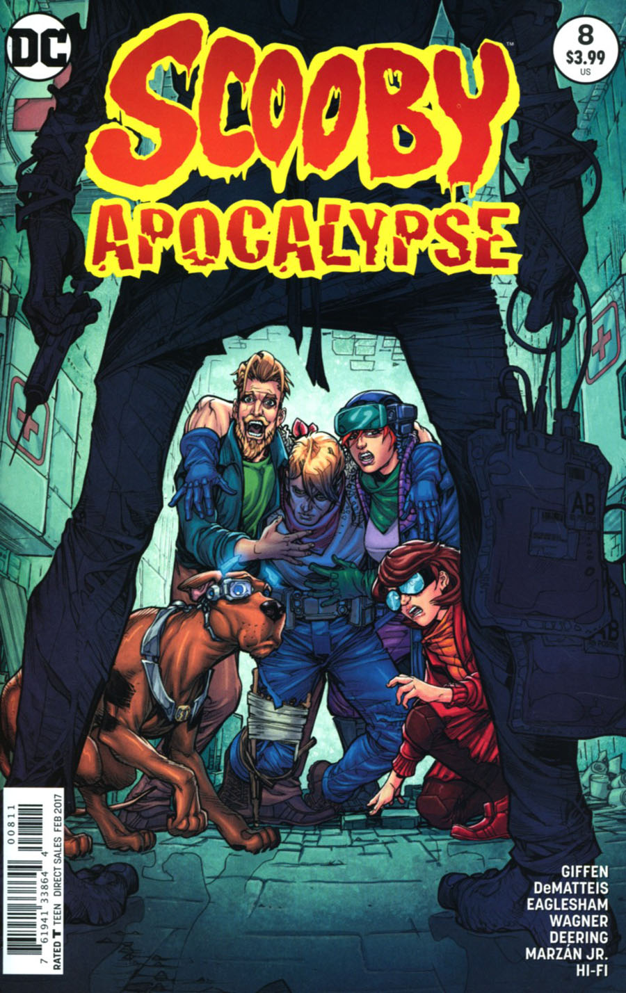 Scooby Apocalypse #8 Cover A Regular Howard Porter Cover