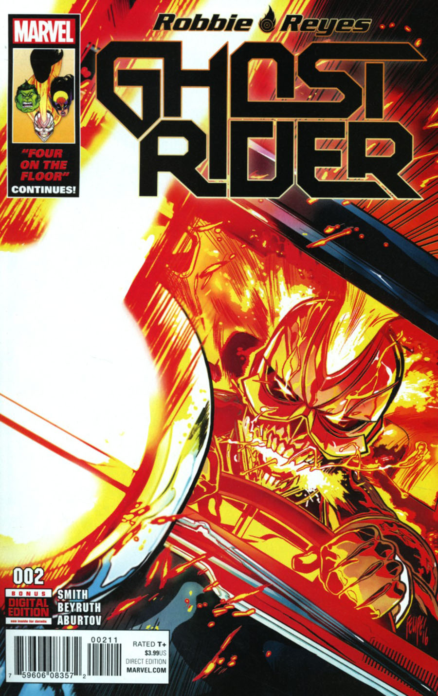Ghost Rider Vol 7 #2 Cover A Regular Felipe Smith Cover