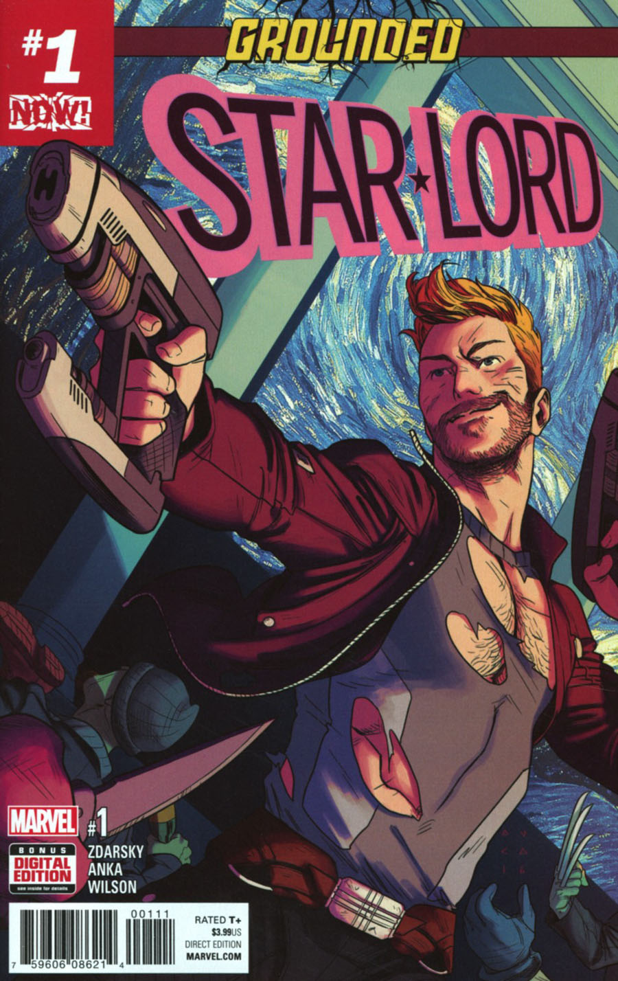 Star-Lord Vol 3 #1 Cover A Regular Kris Anka Cover (Marvel Now Tie-In)