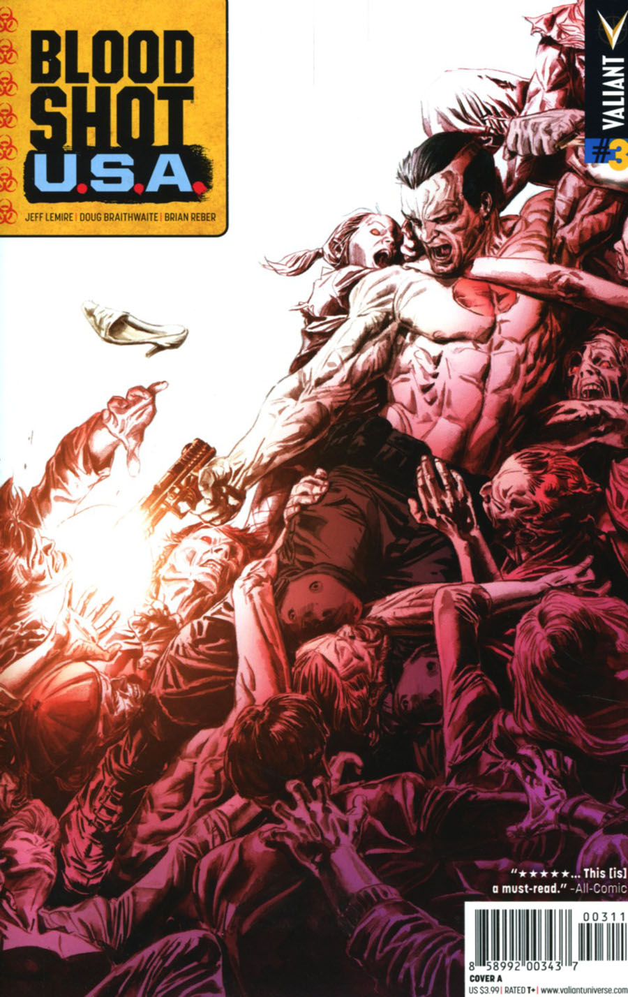 Bloodshot USA #3 Cover A Regular Doug Braithwaite Cover