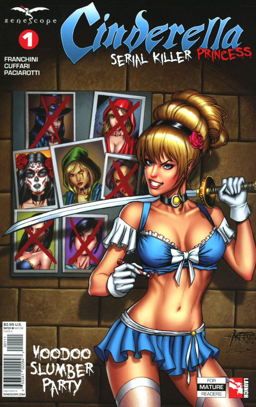 Grimm Fairy Tales Presents Cinderella Serial Killer Princess #1 Cover A Alfredo Reyes