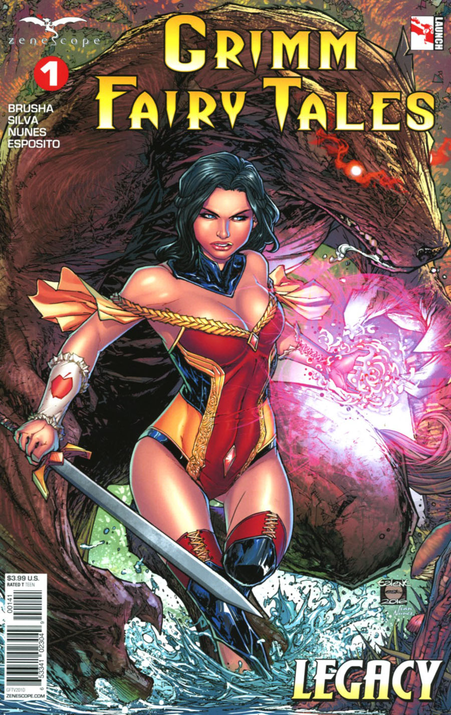 Grimm Fairy Tales Vol 2 #1 Cover D Talent Caldwell