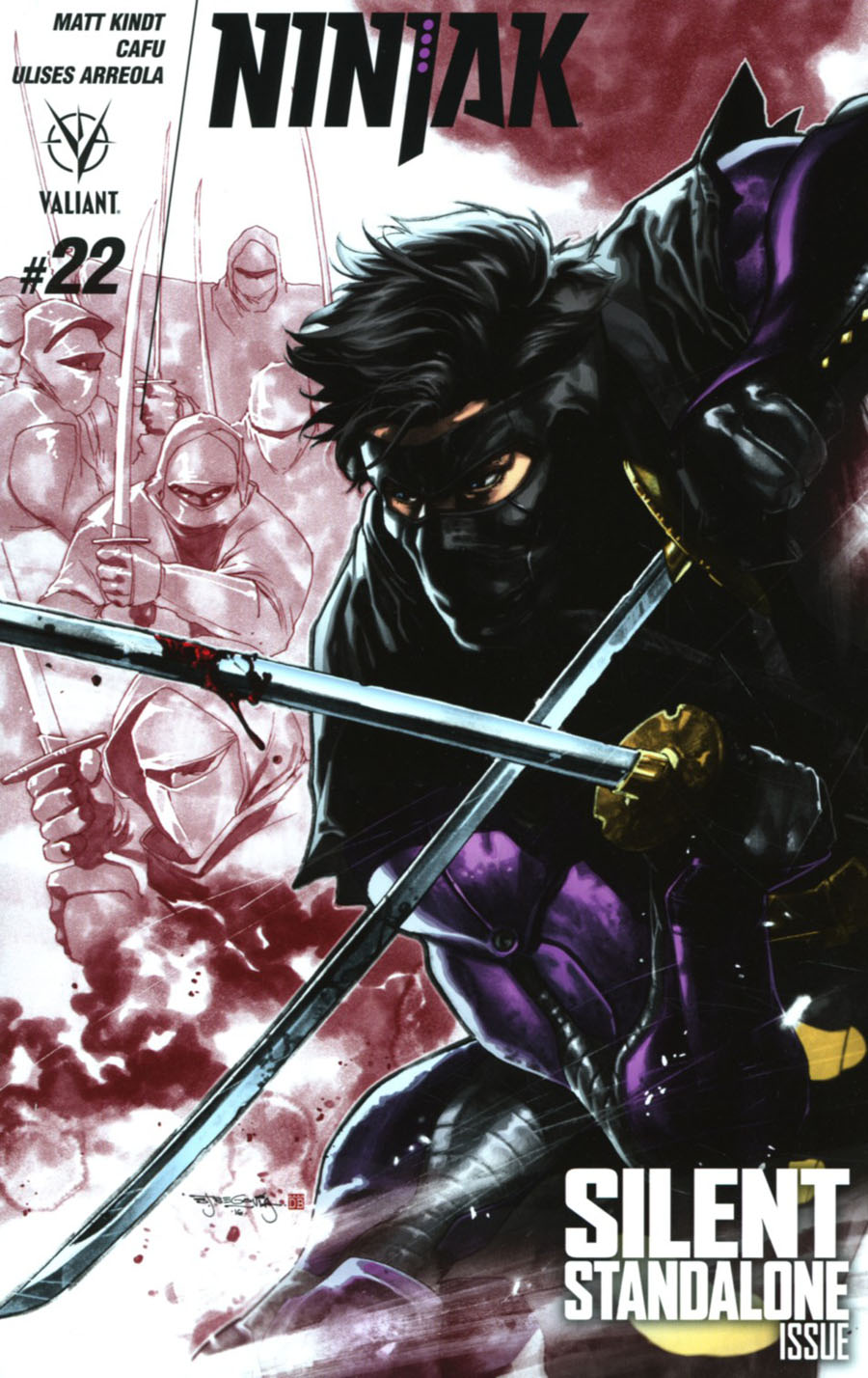 Ninjak Vol 3 #22 Cover A Regular Stephen Segovia Cover