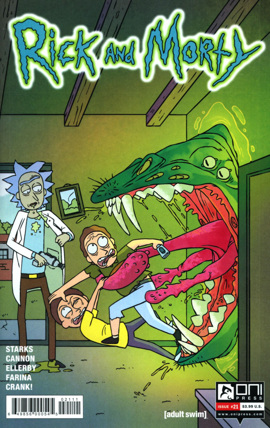 Rick And Morty #21 Cover A Regular CJ Cannon Cover