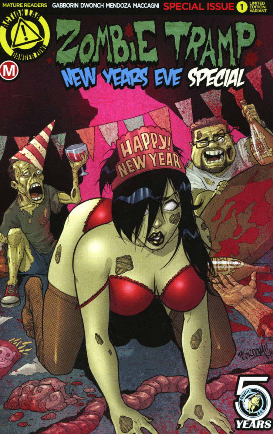 Zombie Tramp New Years Eve 2016 Special Cover C Variant Rene Cordova Cover