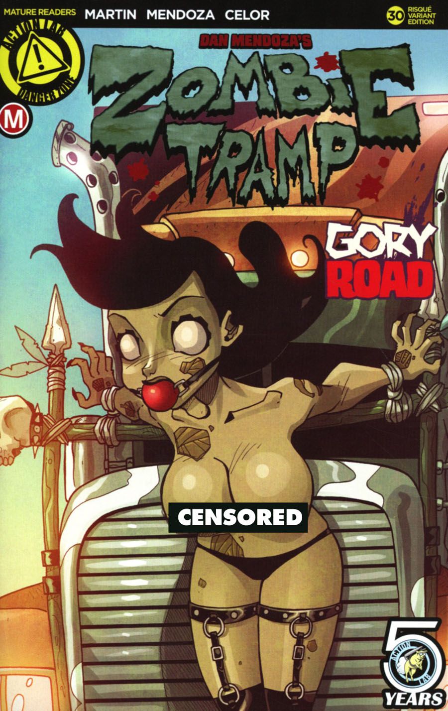 Zombie Tramp Vol 2 #30 Cover B Variant Dan Mendoza Risque Cover