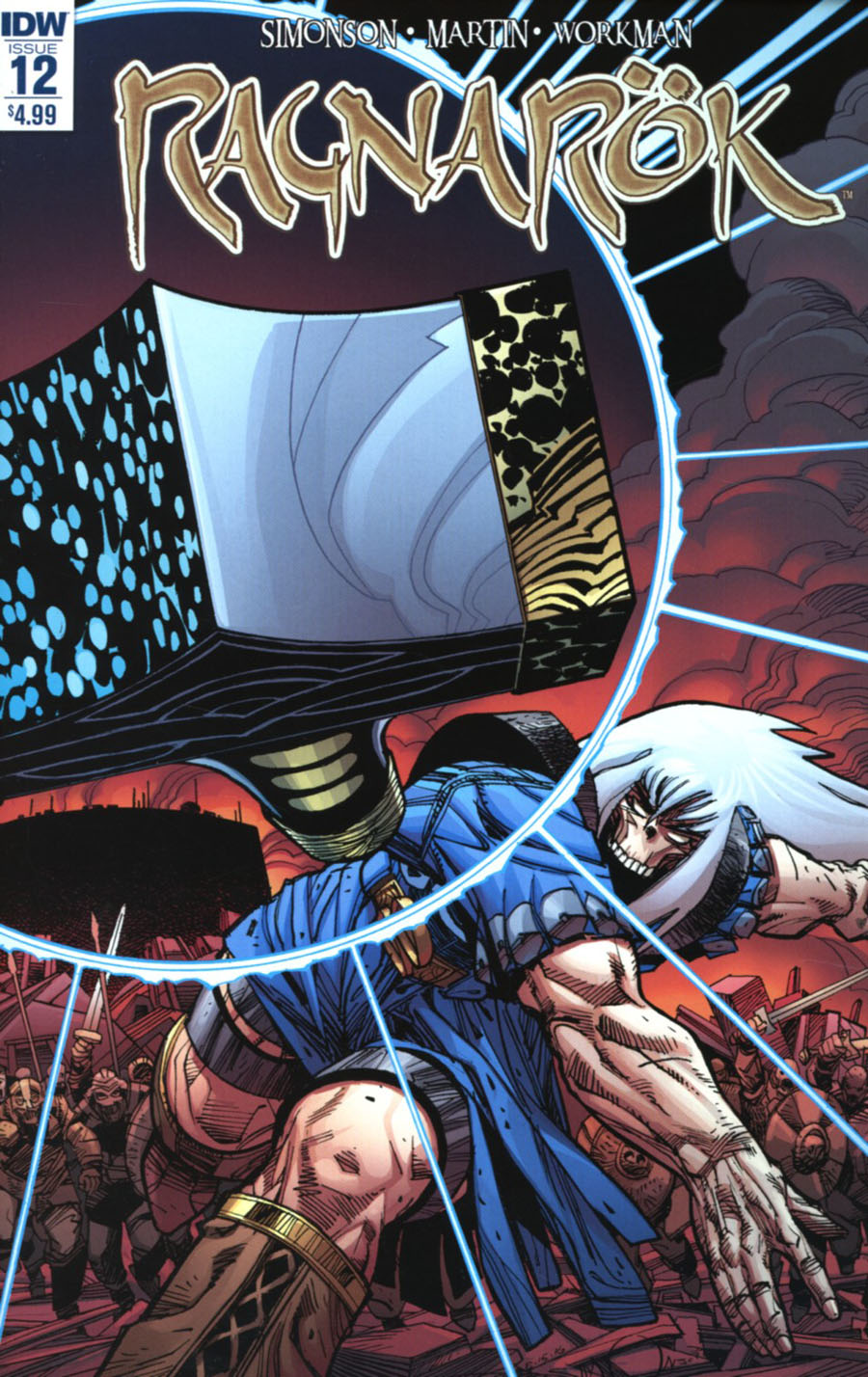 Ragnarok #12 Cover A Regular Walter Simonson Cover