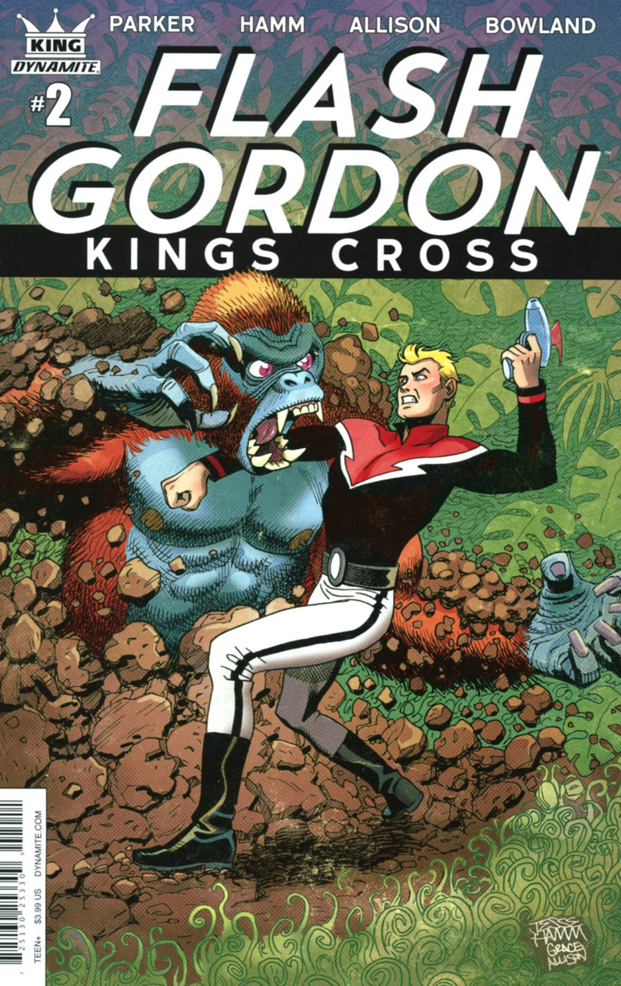 Flash Gordon Kings Cross #2 Cover A Regular Jesse Hamm & Grace Allison Cover