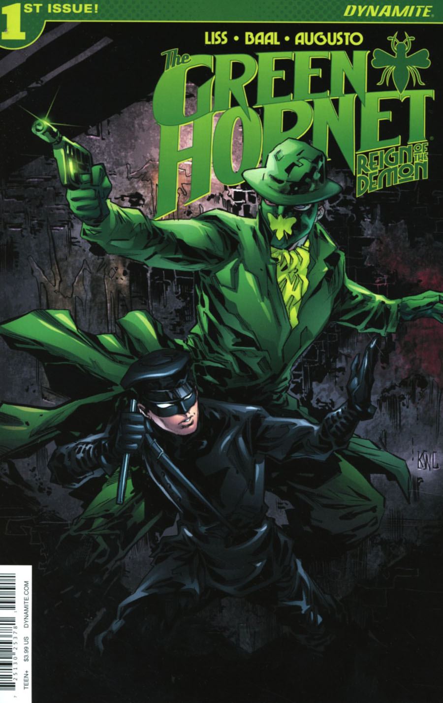 Green Hornet Reign Of The Demon #1 Cover A Regular Ken Lashley Cover