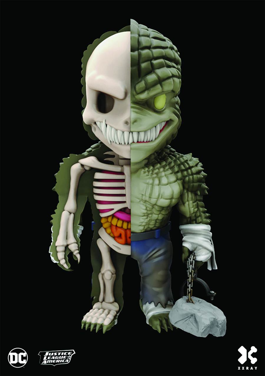 XXRAY + DC Comics 4-Inch Vinyl Figure - Killer Croc