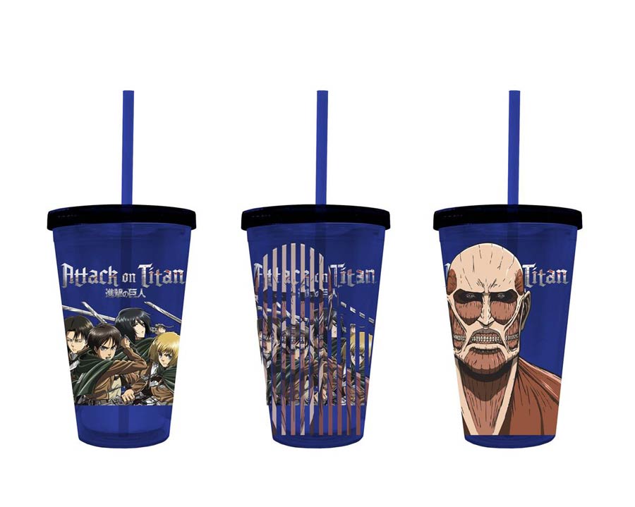 Attack On Titan Lenticular Carnival Cup