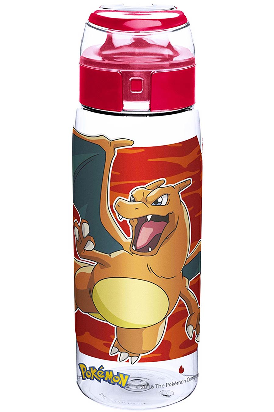 Pokemon 25-Ounce Tritan Water Bottle - Charizard Evolution - Midtown Comics