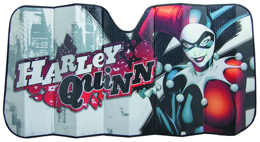 Harley Quinn Accordion Auto Sunshade - Urban