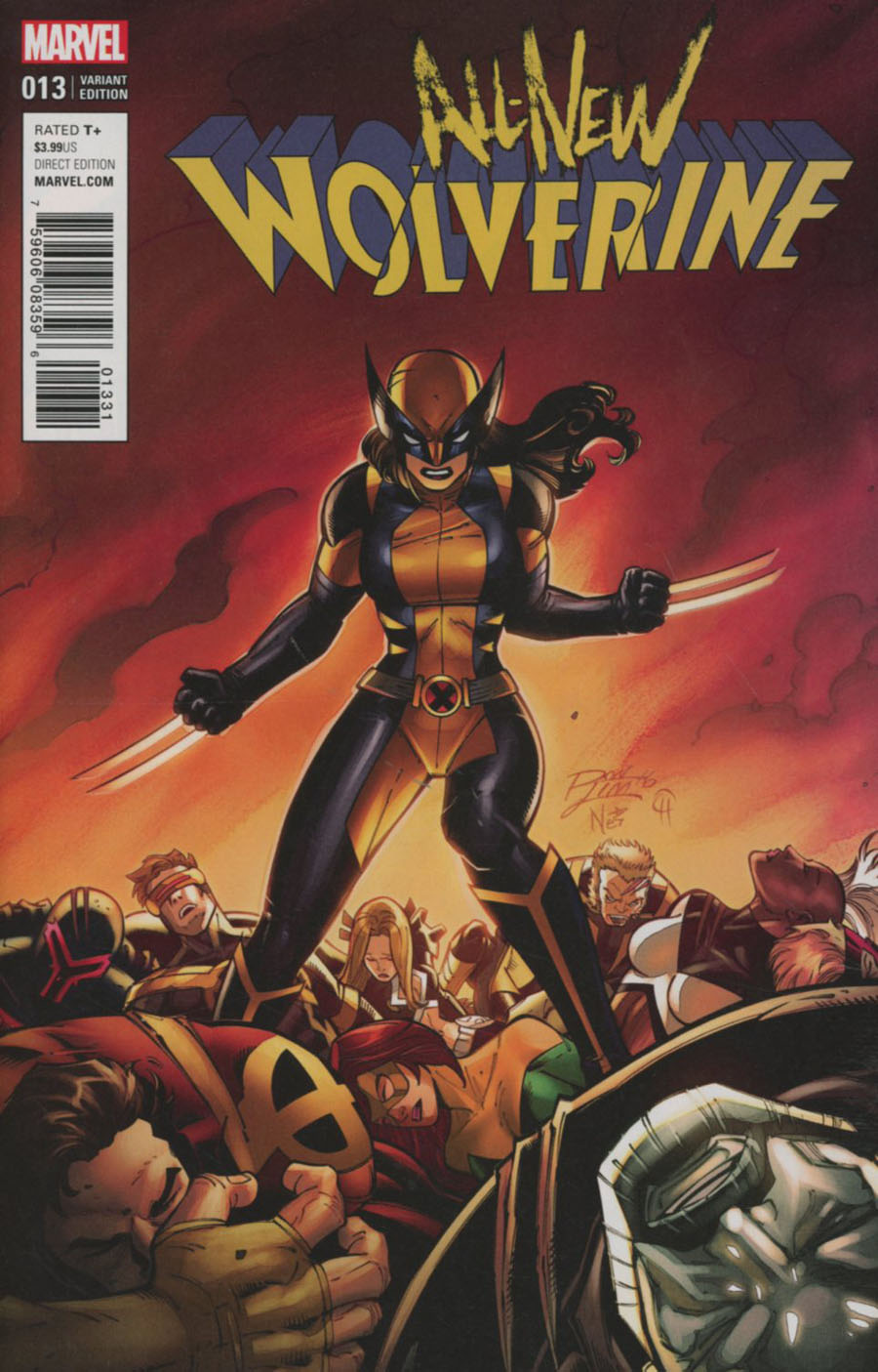 All-New Wolverine #13 Cover D Incentive Ron Lim Classic Variant Cover