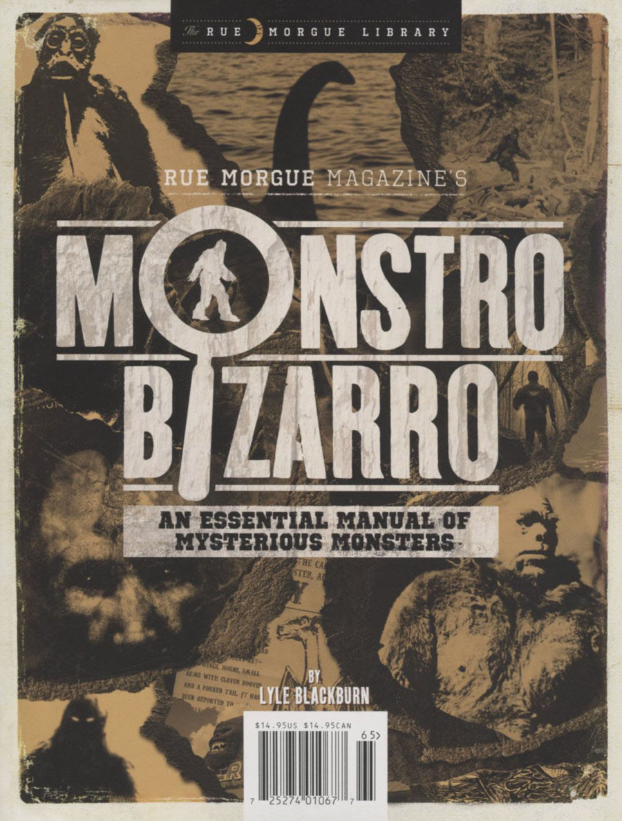 Rue Morgue Library Monstro Bizarro