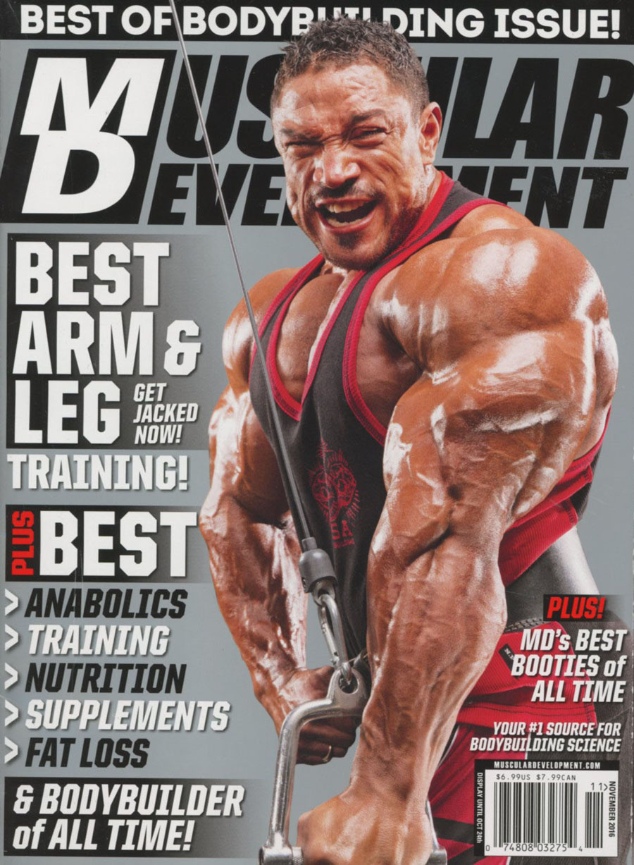 Muscular Development Magazine Vol 53 #11 November 2016