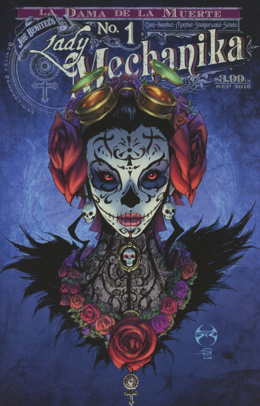 Lady Mechanika La Dama De La Muerte #1 Cover B Regular Joe Benitez & Sabine Rich Cover