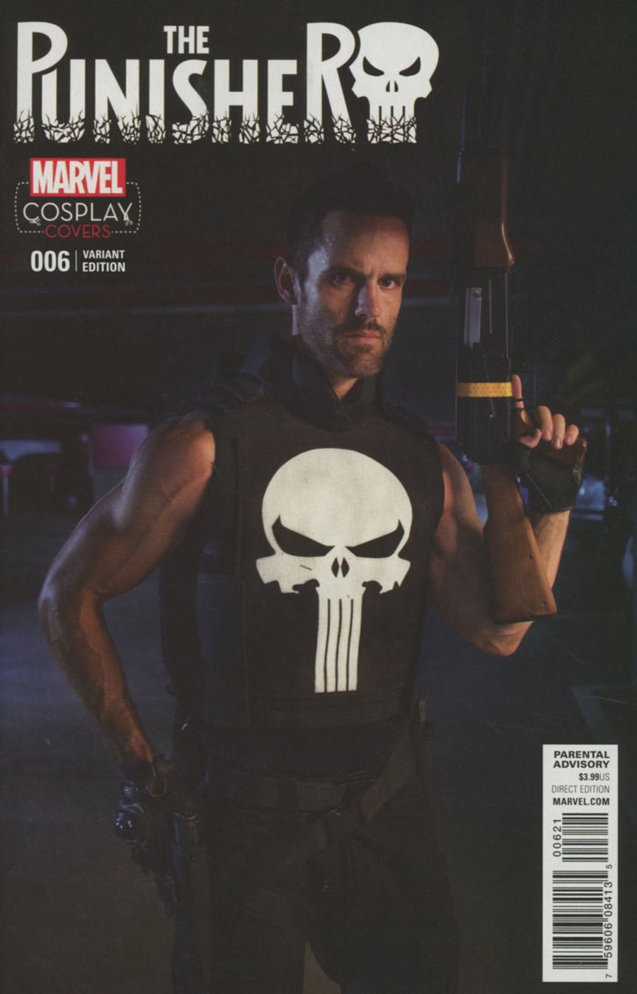 Punisher Vol 10 #6 Cover B Incentive Cosplay Variant Cover