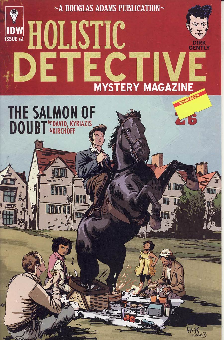 Dirk Gentlys Holistic Detective Agency Salmon Of Doubt #1 Cover C Incentive Robert Hack Variant Cover