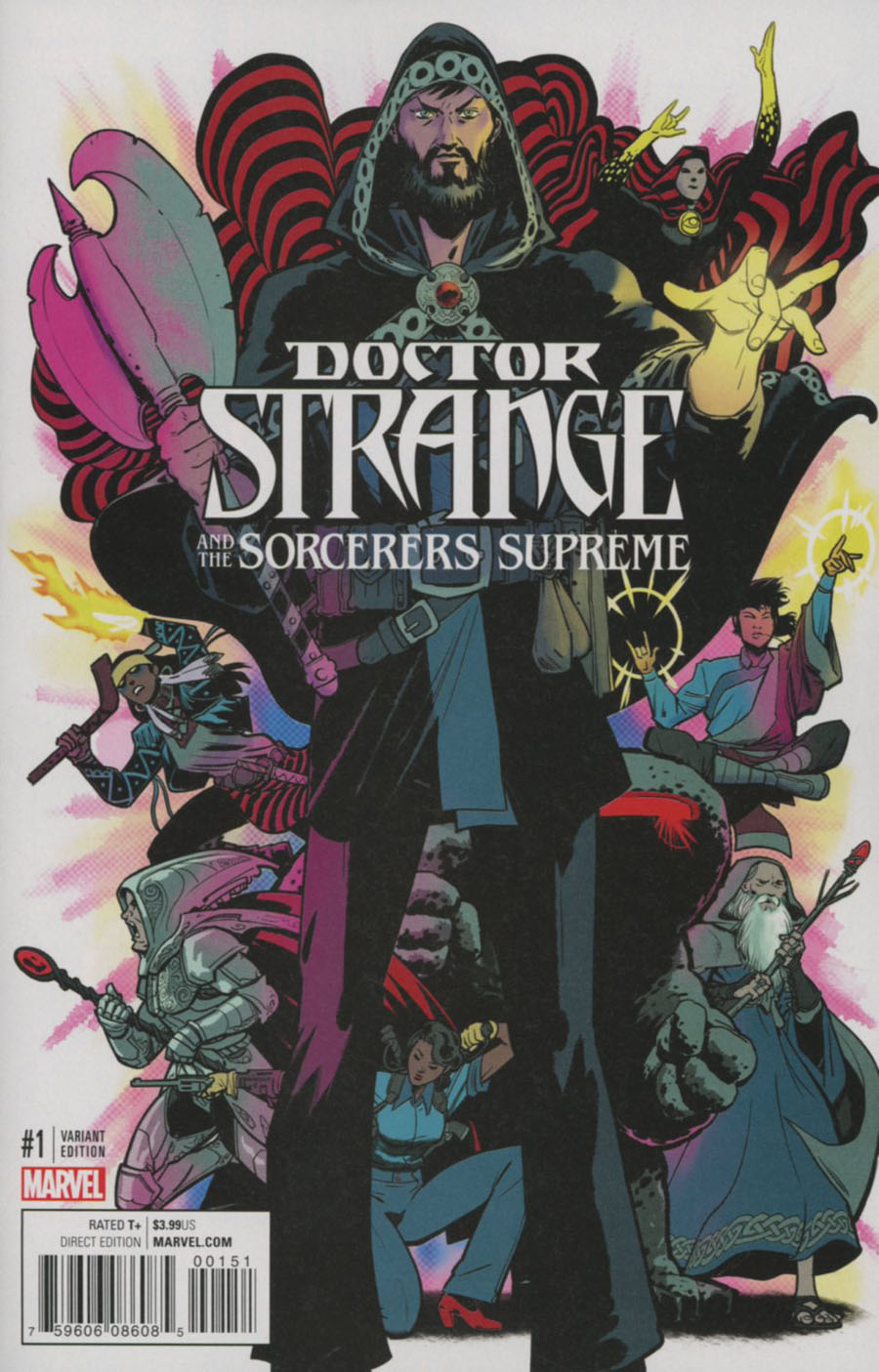 Doctor Strange And The Sorcerers Supreme #1 Cover I Incentive Javier Rodriguez Variant Cover (Marvel Now Tie-In)