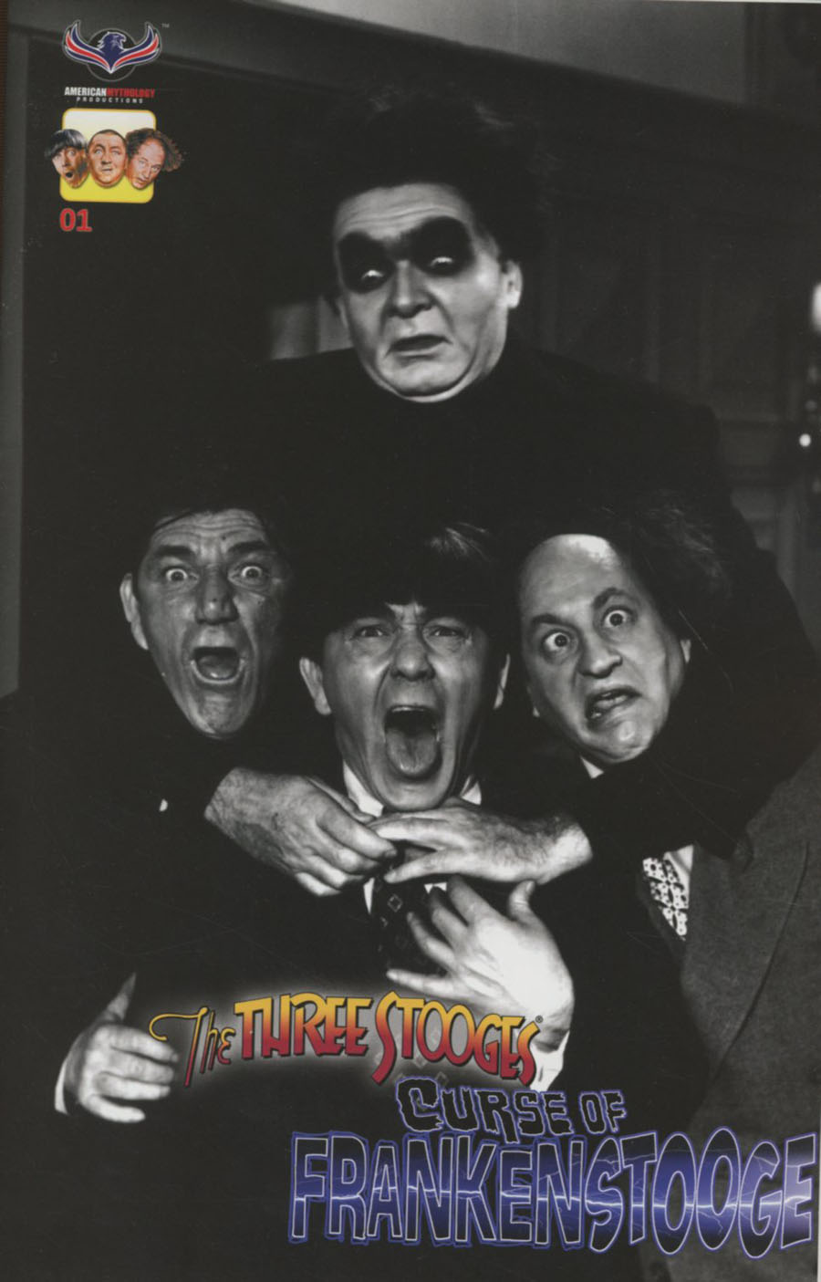 Three Stooges Curse Of Frankenstooge Cover E Incentive Classic Short Variant Cover