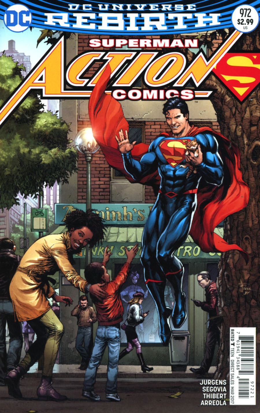 Action Comics Vol 2 #972 Cover B Variant Gary Frank Cover