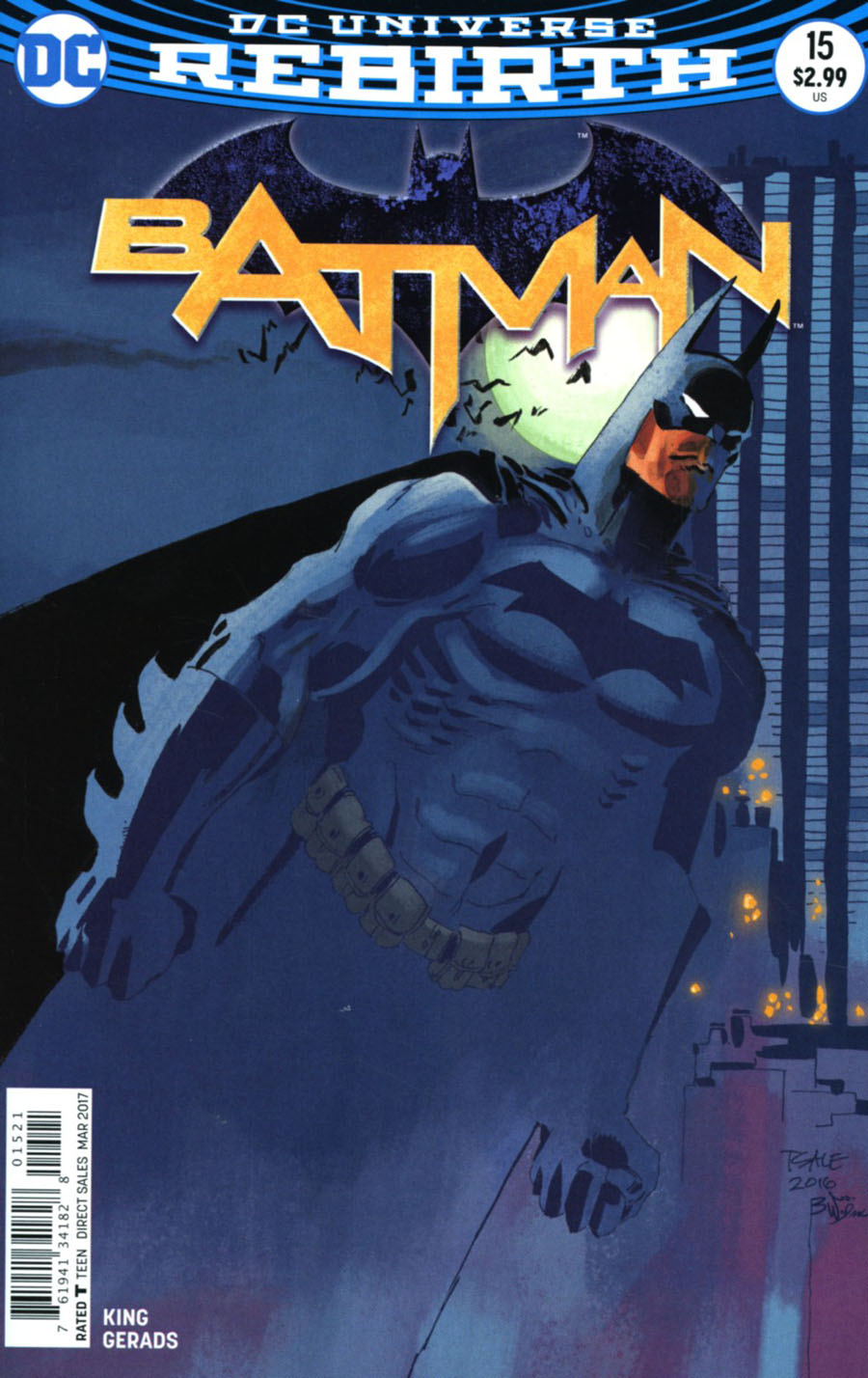 Batman Vol 3 #15 Cover B Variant Tim Sale Cover