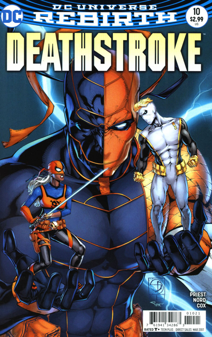 Deathstroke Vol 4 #10 Cover B Variant Shane Davis Cover