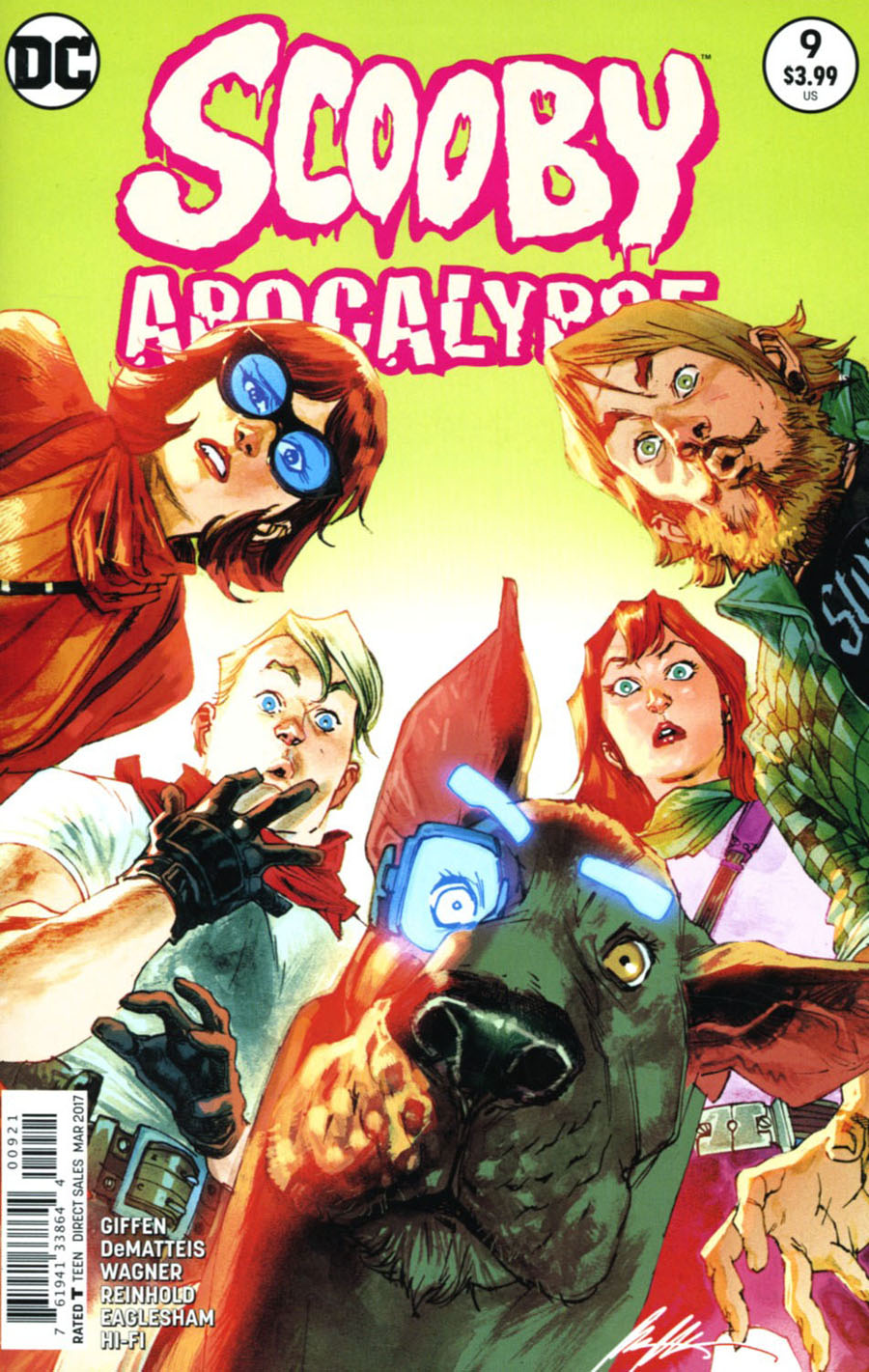 Scooby Apocalypse #9 Cover B Variant Rafael Albuquerque Cover