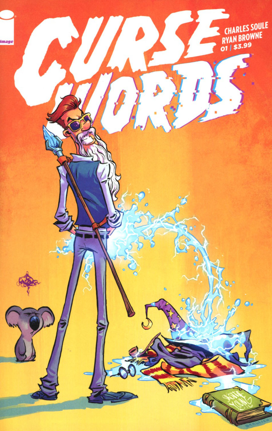 Curse Words #1 Cover B Variant Skottie Young Cover